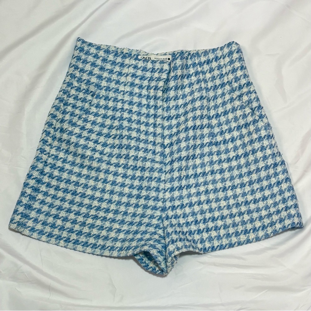 SOLD Zara Gingham Shorts